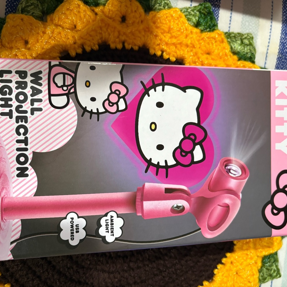 Hello Kitty Pink Wall Projection Light